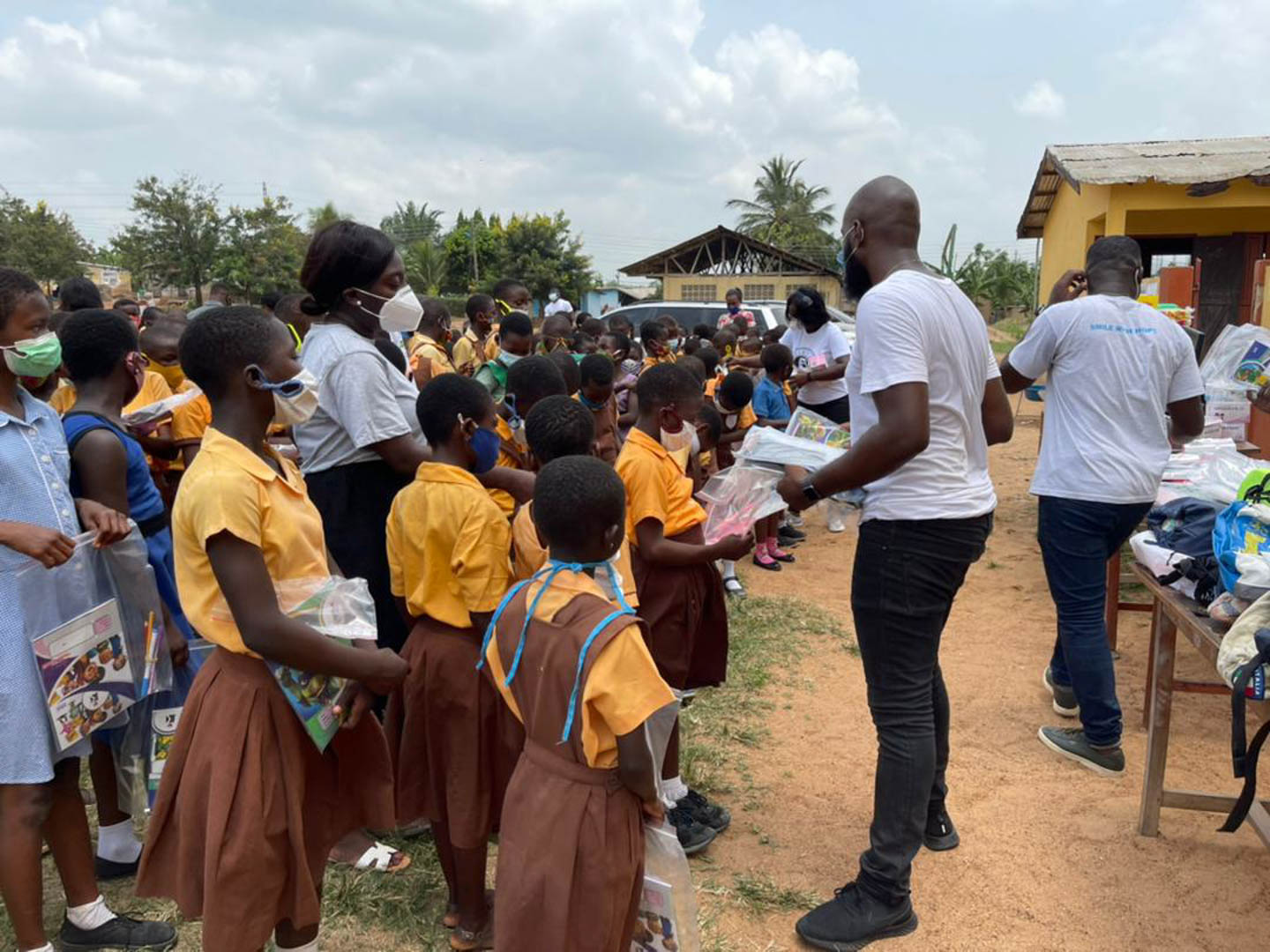 charity to a village school-courtesy smileatschool 